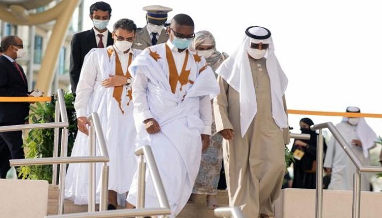 وزير التسامح والتعايش الإماراتي والوزير الأول في موريتانيا