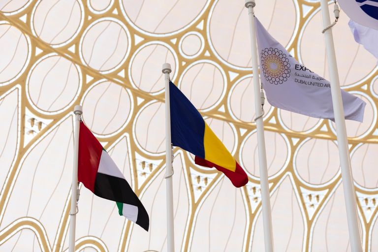 جانب من احتفال تشاد بيومها الوطني في إكسبو دبي