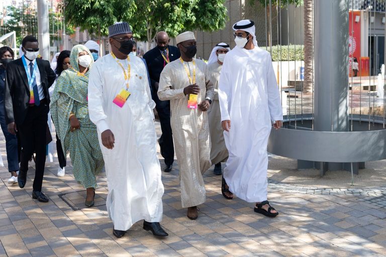 جانب من احتفال تشاد بيومها الوطني في إكسبو دبي