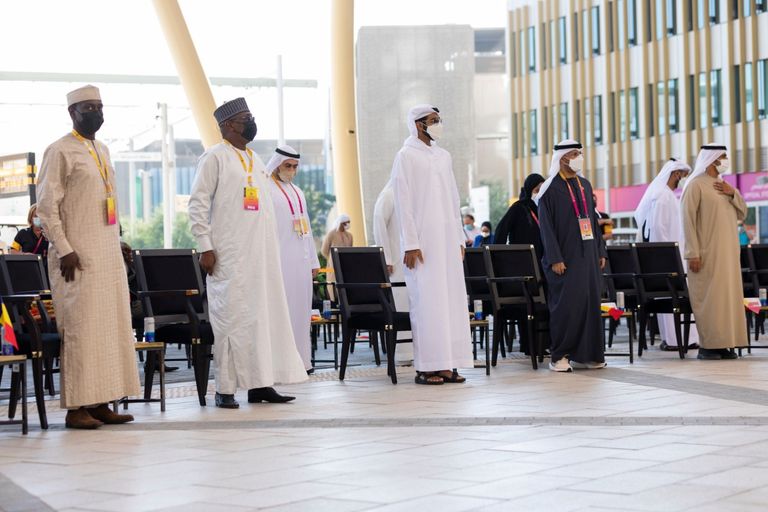 جانب من احتفال تشاد بيومها الوطني في إكسبو دبي