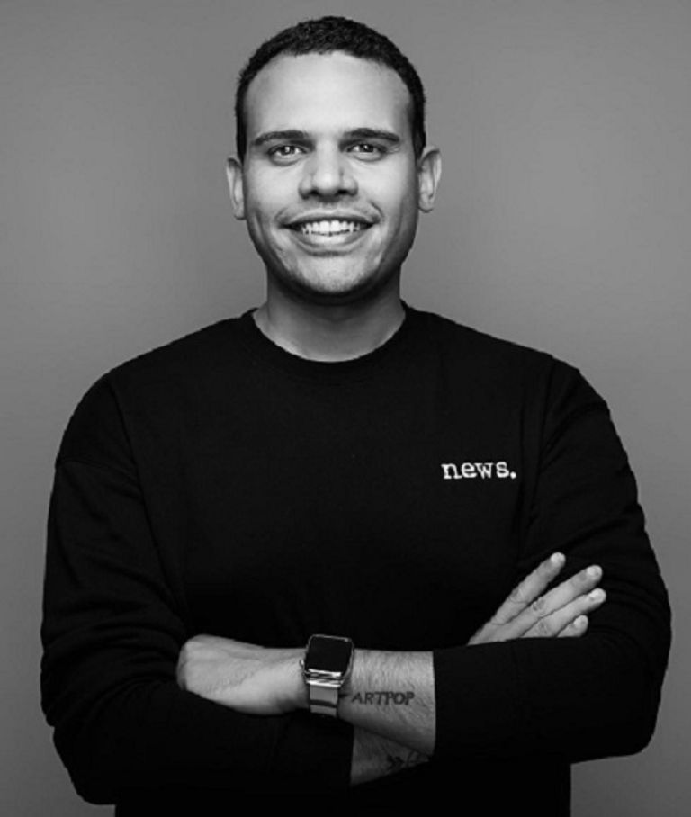 محمد عمر، مدير شراكات الأخبار في ميتا لمنطقة الشرق الأوسط وشمال أفريقيا شعار ومنصات شركة ميتا