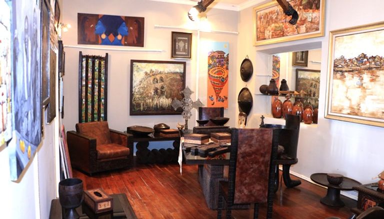 جانب من معرض "القديس جورج" بأديس أبابا في ثوبه الجديد 