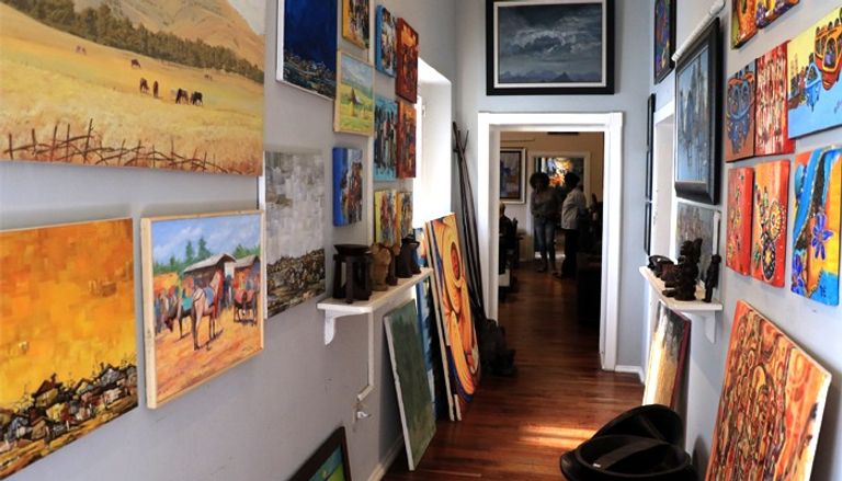 جانب من معرض "القديس جورج" بأديس أبابا في ثوبه الجديد 