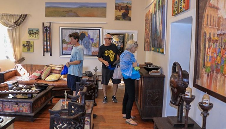 جانب من معرض "القديس جورج" بأديس أبابا في ثوبه الجديد 