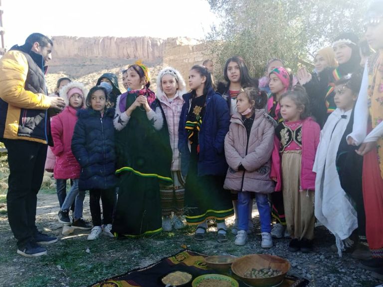 احتفالات أمازيغ الجزائر برأس السنة الأمازيغية احتفالات أمازيغ الجزائر برأس السنة الأمازيغية