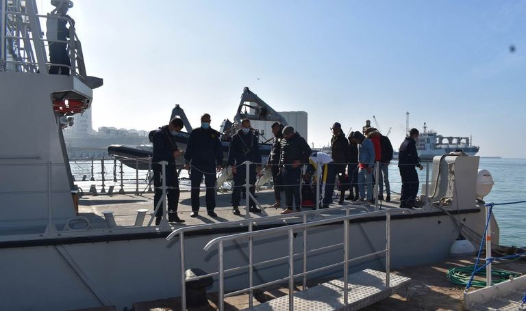 توقيف مهاجرين غير شرعيين بشواطئ الجزائر