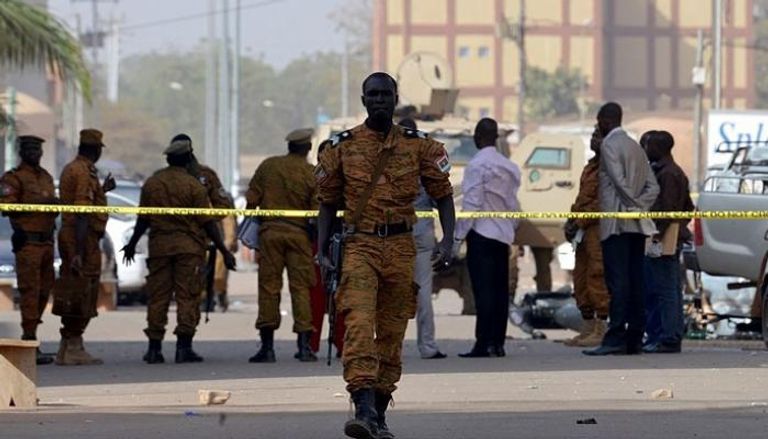 هجوم سابق على قوات الأمن في بوركينا فاسو 