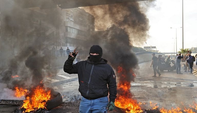 قطع طرق في لبنان