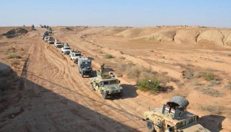 قوات عراقية في صحراء الأنبار 