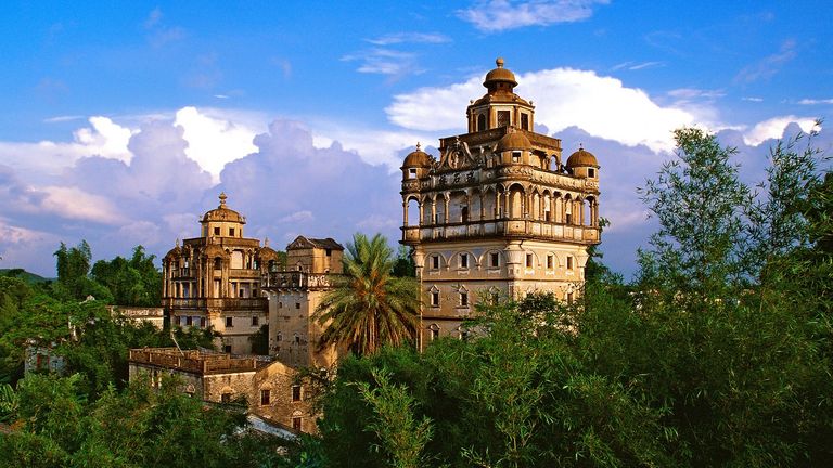 مدينة جيانغمن في منطقة الخليج الكبرى مدينة تشوهاي في منطقة الخليج الكبرى