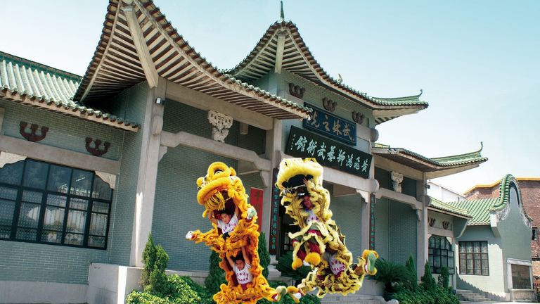 مدينة فوشان في منطقة الخليج الكبرى مدينة تشوهاي في منطقة الخليج الكبرى