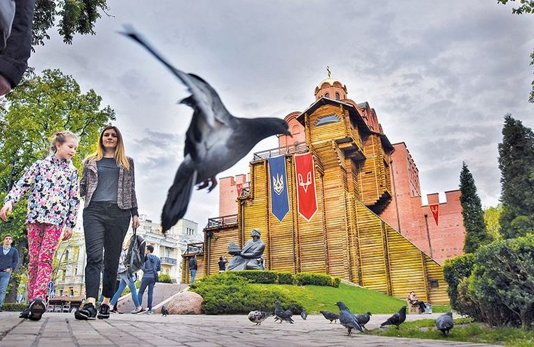 حي Zoloti Vorota أحياء أوروبا - أرشيفية