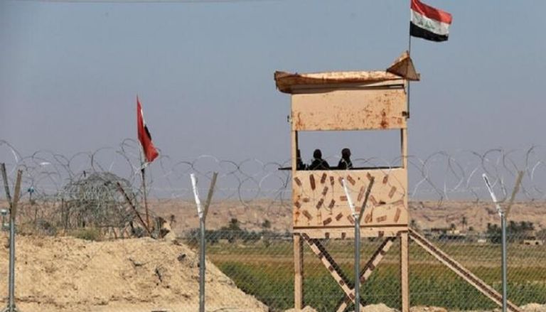 جانب من الحدود العراقية السورية