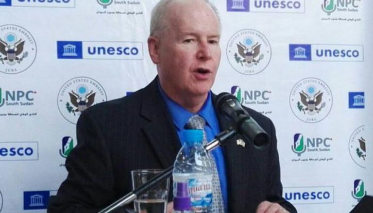 ديفيد رينز القائم بأعمال السفارة الأمريكية بدولة جنوب السودان