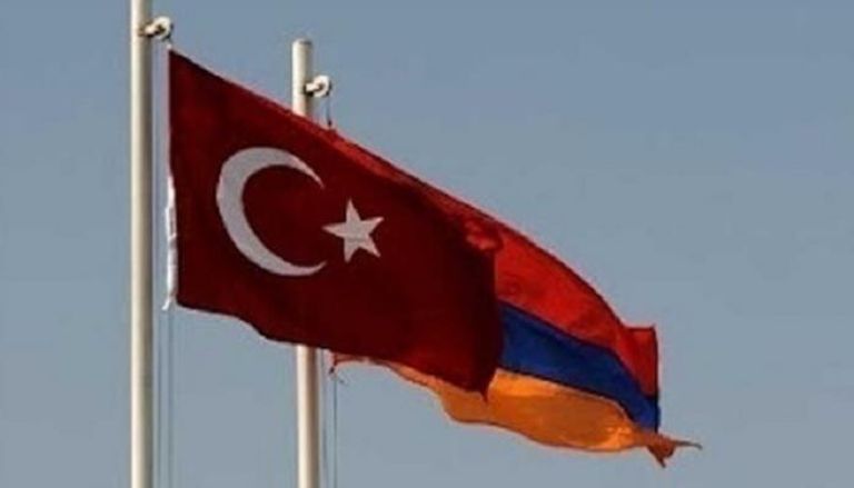 علما تركيا وأرمينيا
