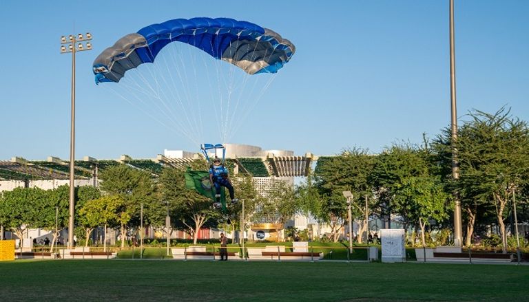 الإنزال المظلي الخليجي في إكسبو 2020 دبي