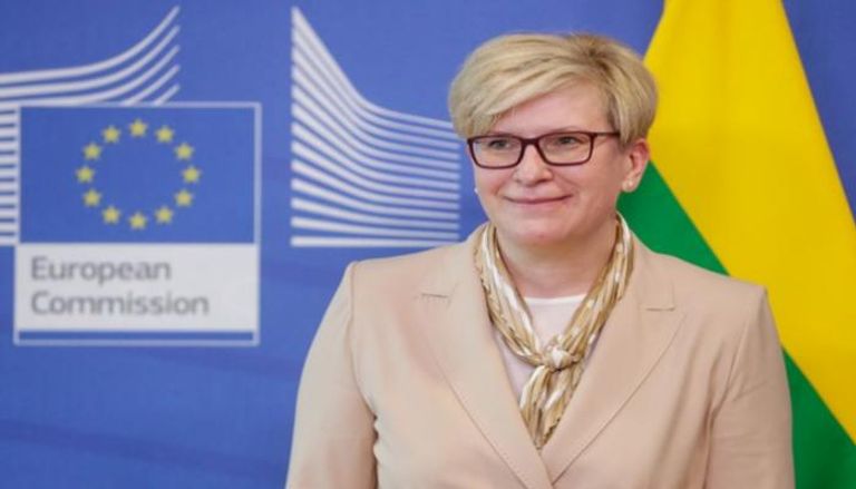  رئيسة وزراء ليتوانيا إنجريدا سيمونيته