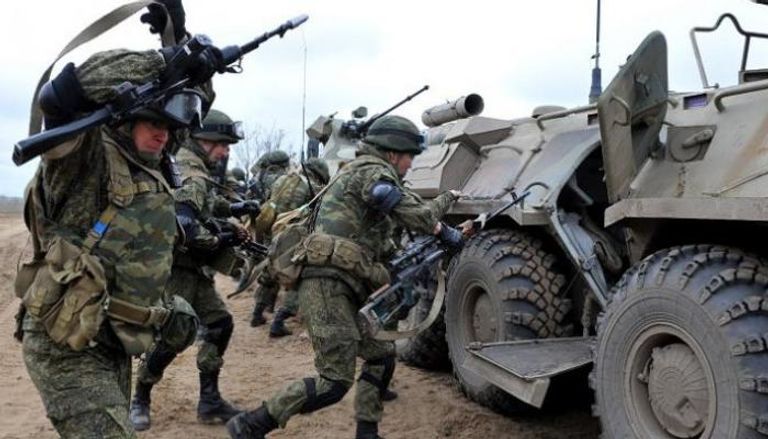 قوات روسية قرب حدود أوكرانيا