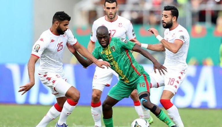 منتخب تونس ضد موريتانيا في كأس أمم أفريقيا