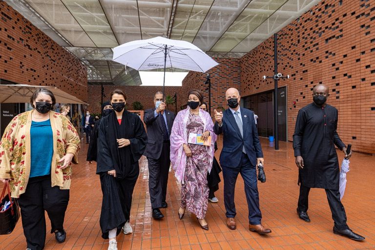 إكسبو دبي.. نائب الأمين العام للأمم المتحدة تفتتح بوابة الاستدامة