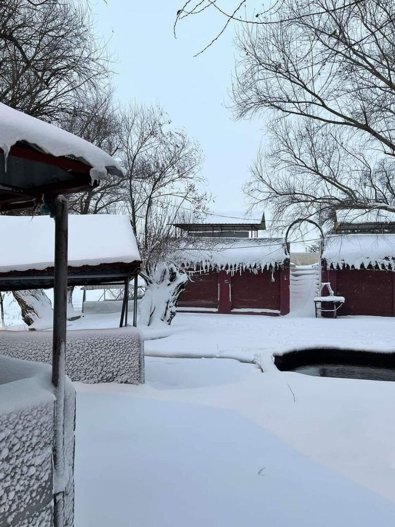 الثلوج تغطي مناطق العمادية في كردستان العراق