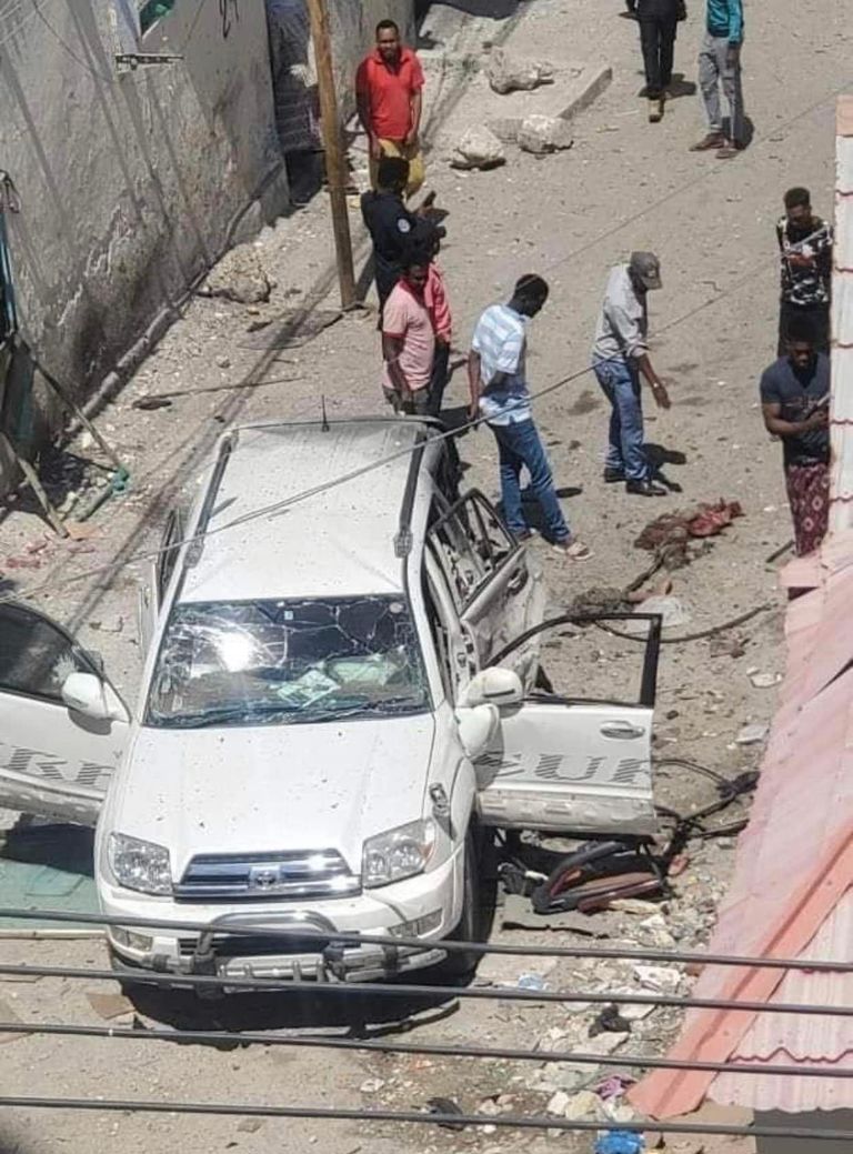 محمد إبراهيم معلمو المتحدث باسم الحكومة الصومالية