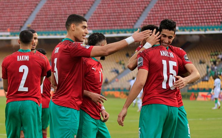 منتخب المغرب في كأس الأمم الأفريقية 2021