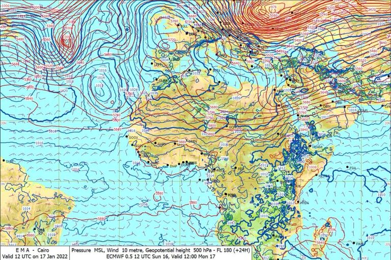 الطقس في مصر