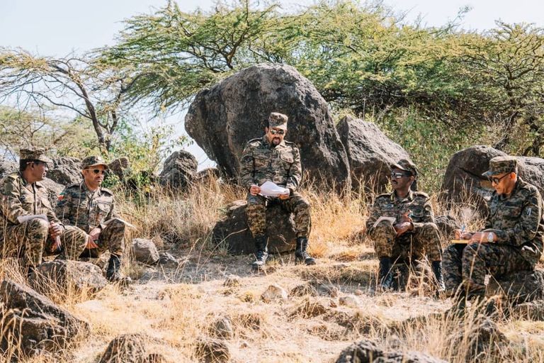 رئيس الوزراء الإثيوبي آبي أحمد في ميدان القتال