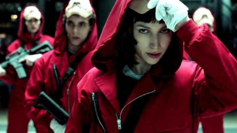 مشهد من مسلسل "بيت المال كوريا"