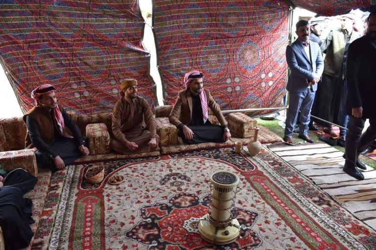 بازار خيري في جامعة الفلوجة العراقية