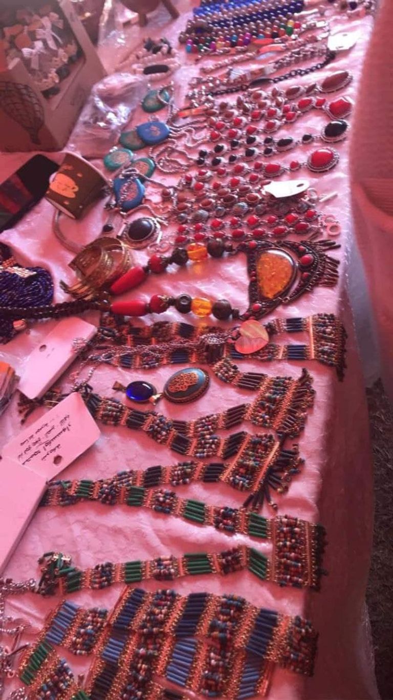 بازار خيري في جامعة الفلوجة العراقية