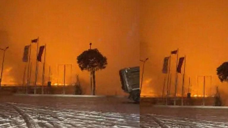 انفجار الأنبوب النفطي