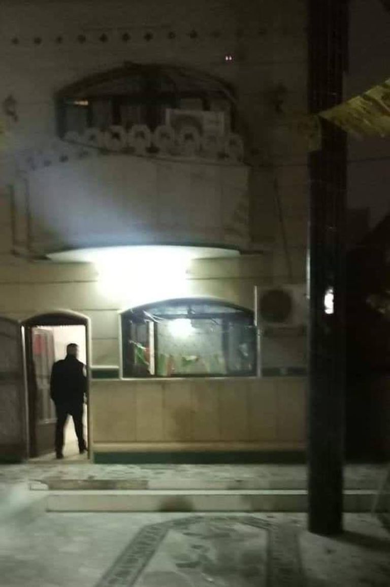 قوات الأمن بمحيط مكتب البرلماني العراقي شاخون عبدالله