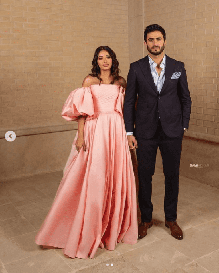 رحمة رياض وخطيبها