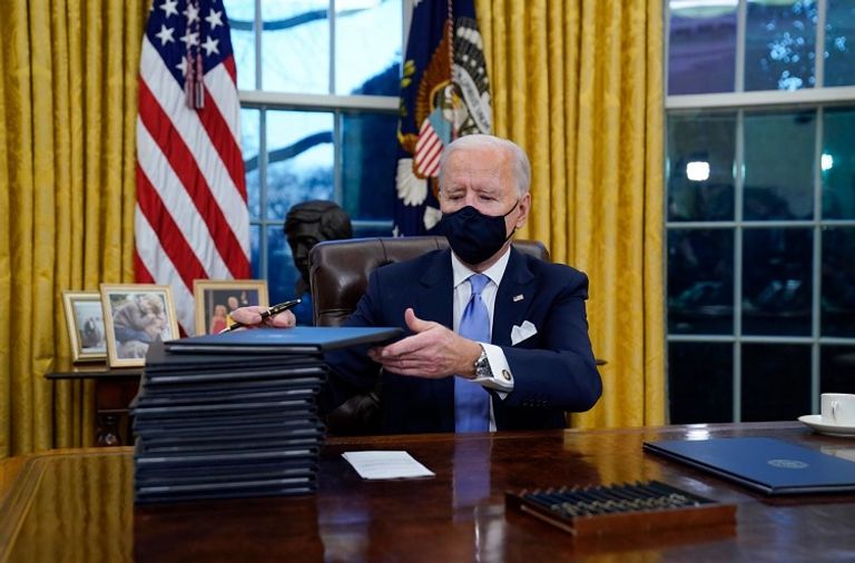 الرئيس الأمريكي جو بايدن