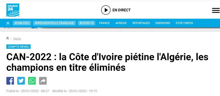 منتخب الجزائر