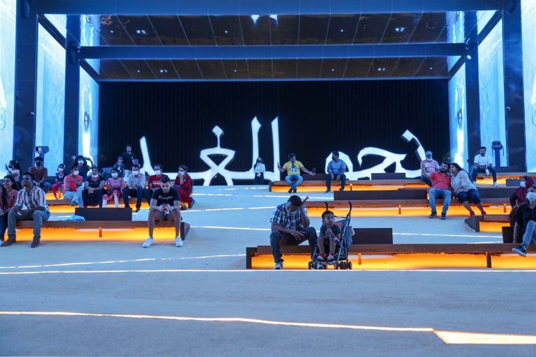 فعاليات إكسبو جانب من جناح إسرائيل في "إكسبو 2020 دبي"