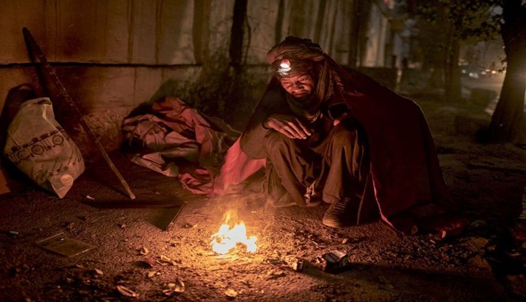 أطفال أفغان نازحون- أرشيفية