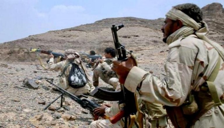 جنود بالجيش اليمني لدى مهاجمة مواقع الحوثي بصعدة - أرشيفية