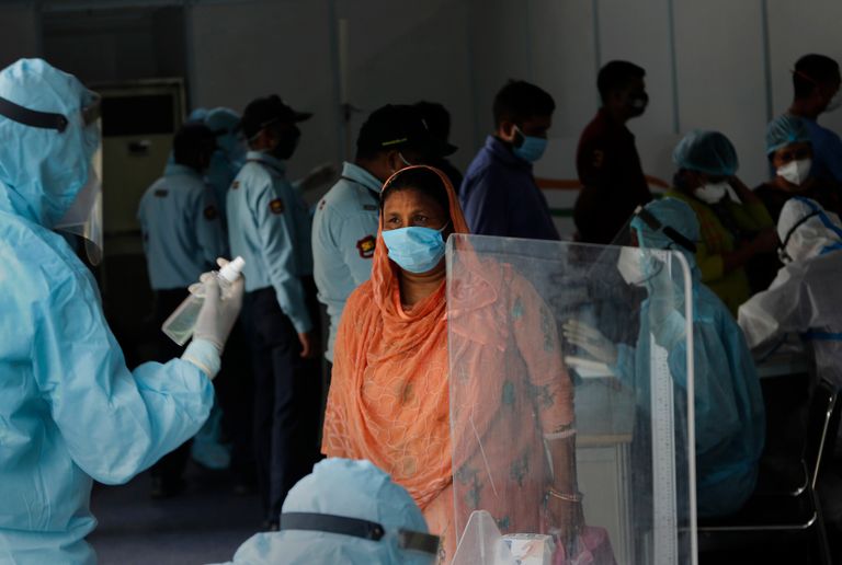 اختبار كورونا في الهند- أرشيفية