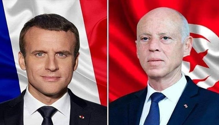 الرئيسان التونسي والفرنسي