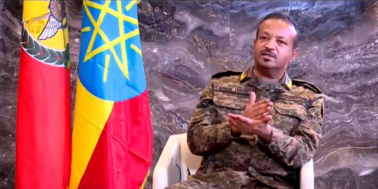 الجنرال أباباو تاديسي نائب رئيس أركان الجيش الإثيوبي