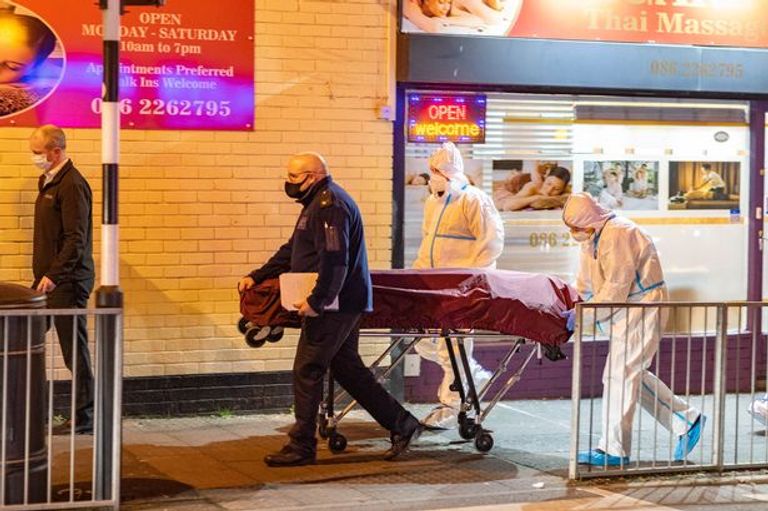 مسرح الجريمة في أيرلندا