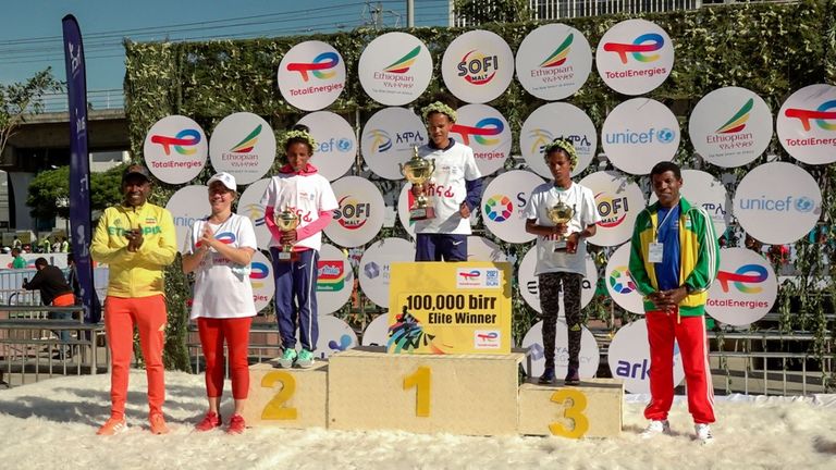 سباق الجري السنوي في إثيوبيا