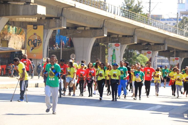 سباق الجري السنوي في إثيوبيا