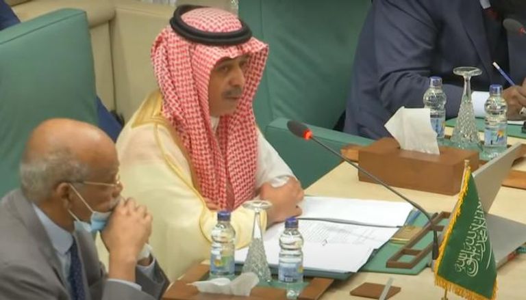 عبدالرحمن بن سعيد الجمعة مندوب السعودية لدى جامعة الدول العربية