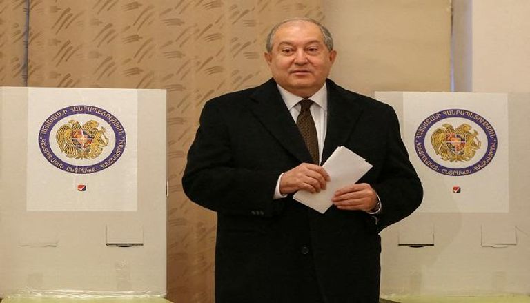رئيس أرمينيا أرمين سركسيان