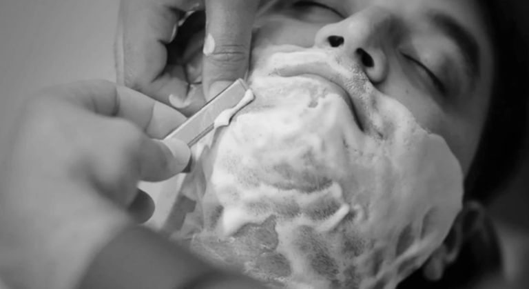 إعلان قديم لشفرات حلاقة جيليت