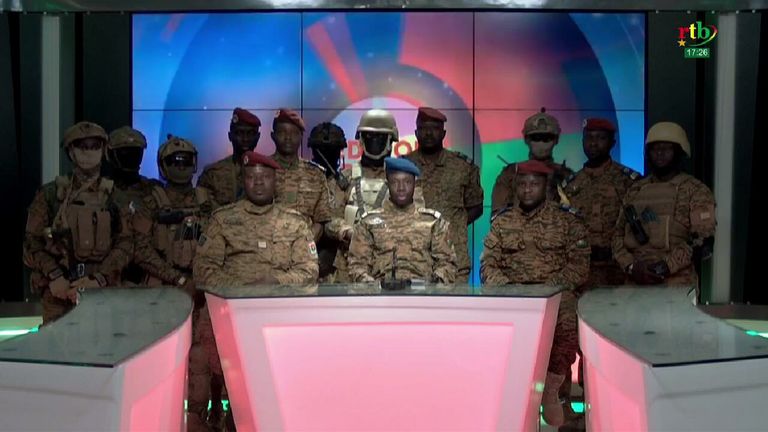 قائد انقلاب بوركينا فاسو العقيد بول هنري سانداوغو داميبا